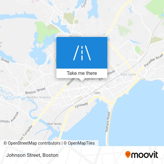 Mapa de Johnson Street