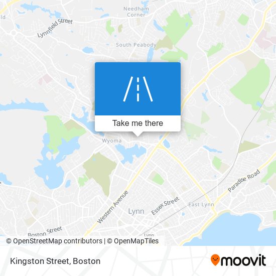 Kingston Street map