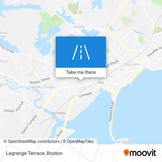 Lagrange Terrace map