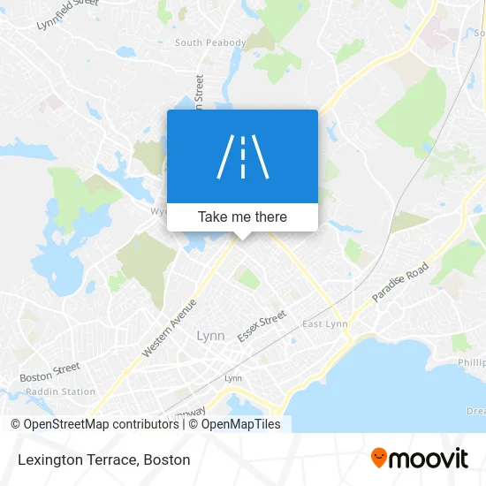 Lexington Terrace map