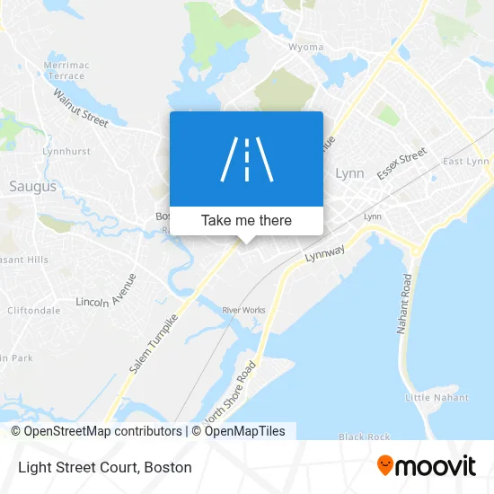 Light Street Court map