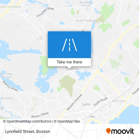 Lynnfield Street map