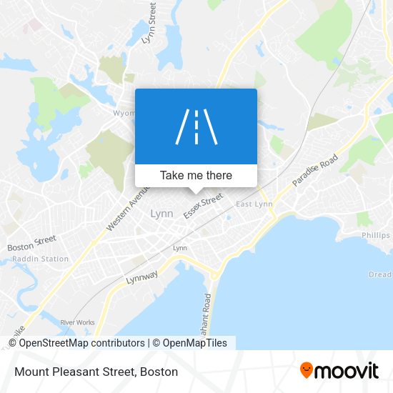 Mapa de Mount Pleasant Street