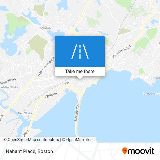 Nahant Place map