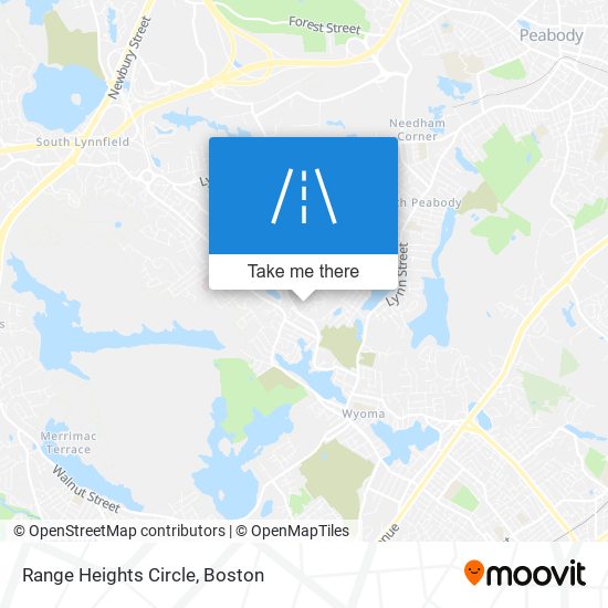 Range Heights Circle map