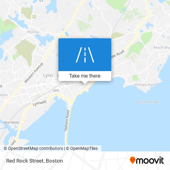 Mapa de Red Rock Street