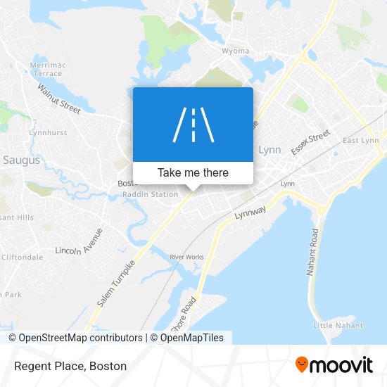 Mapa de Regent Place
