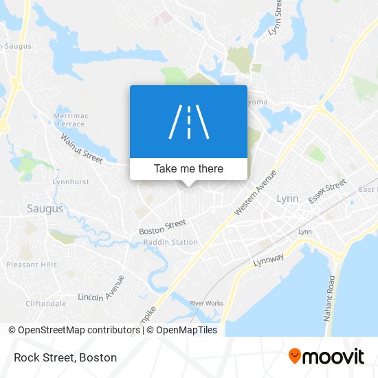 Rock Street map