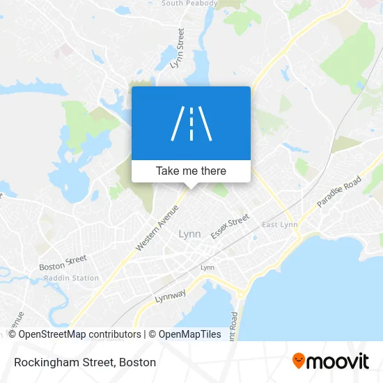 Rockingham Street map