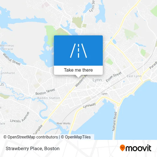 Strawberry Place map