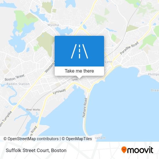Mapa de Suffolk Street Court