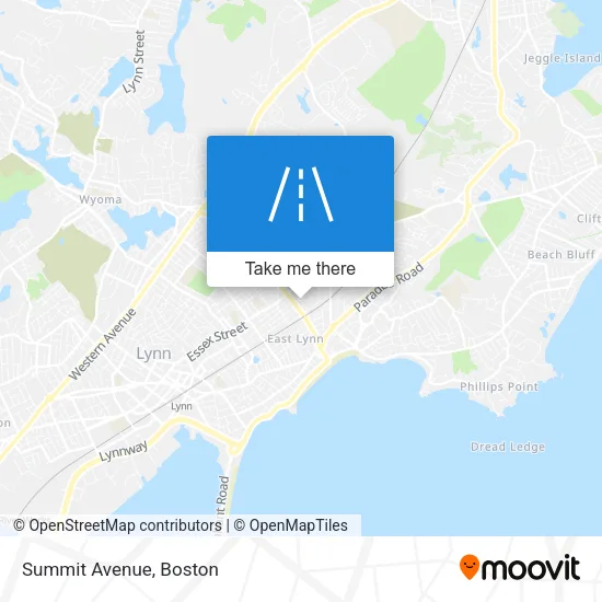 Summit Avenue map