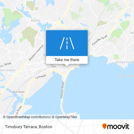Mapa de Timsbury Terrace