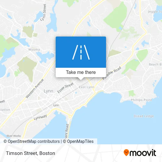 Timson Street map