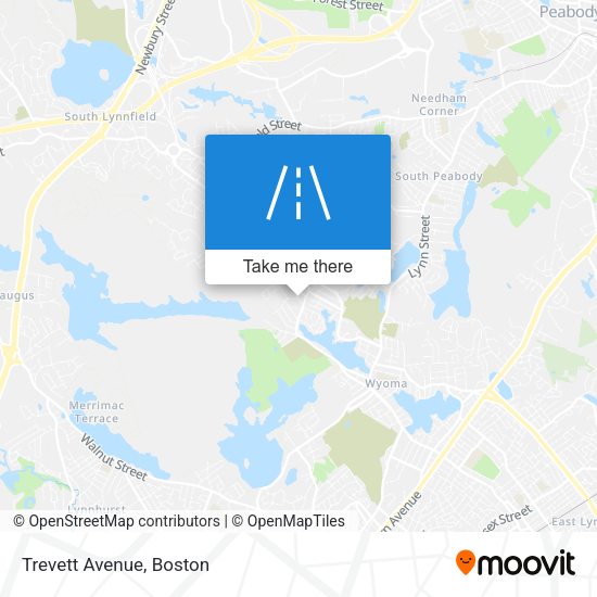 Mapa de Trevett Avenue