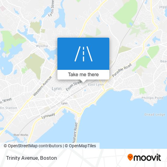 Mapa de Trinity Avenue