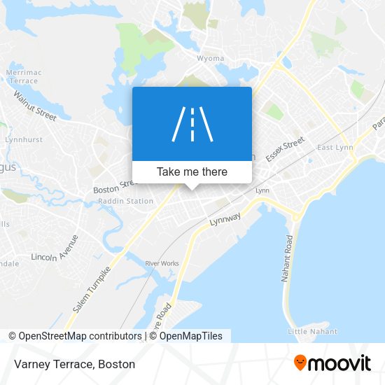 Mapa de Varney Terrace