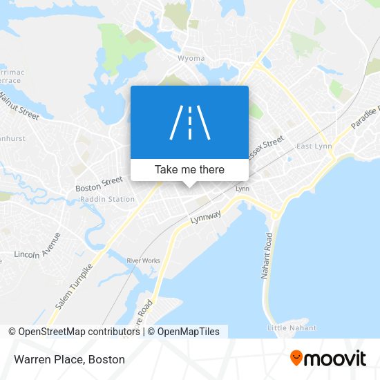 Mapa de Warren Place