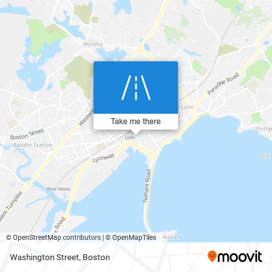 Mapa de Washington Street