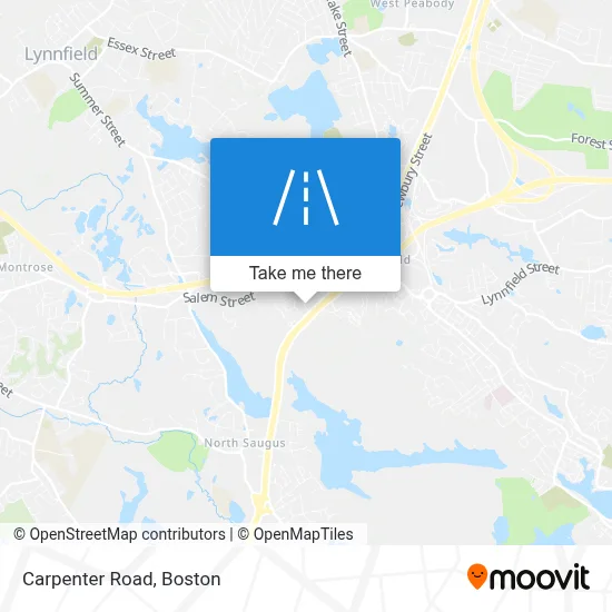 Carpenter Road map