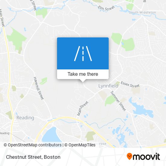 Mapa de Chestnut Street