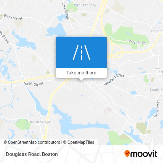 Douglass Road map