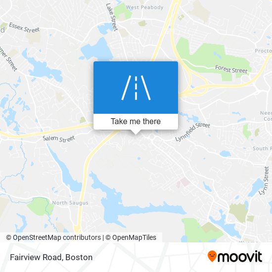 Fairview Road map