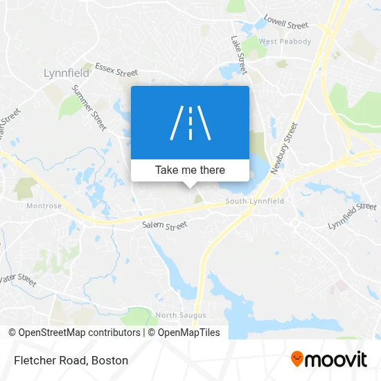 Fletcher Road map