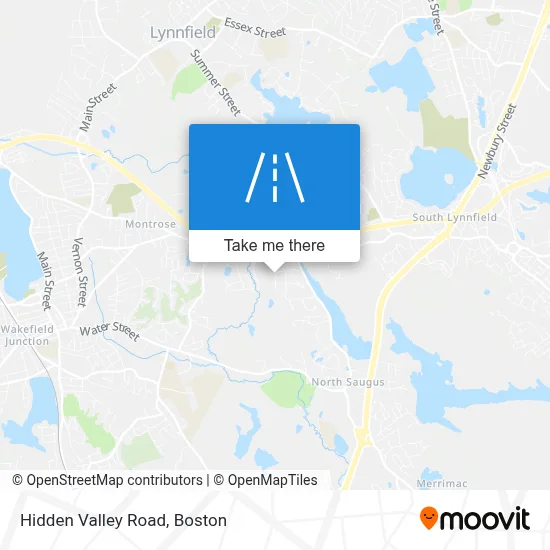 Hidden Valley Road map