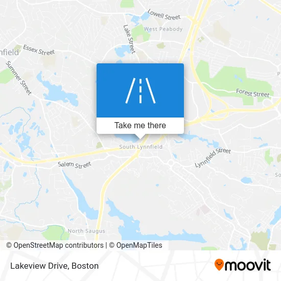 Lakeview Drive map