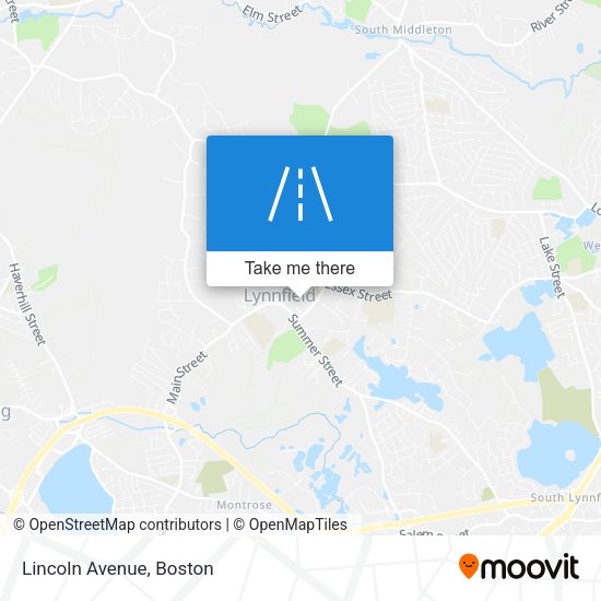 Mapa de Lincoln Avenue
