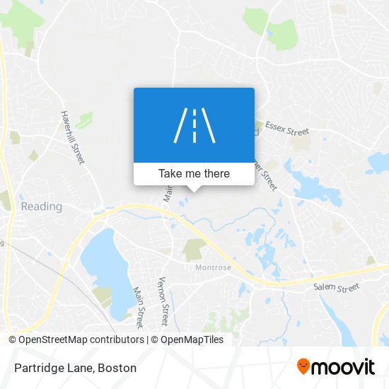 Mapa de Partridge Lane