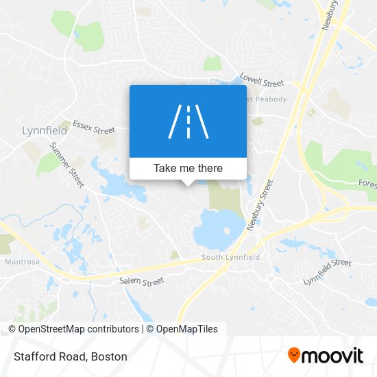 Mapa de Stafford Road