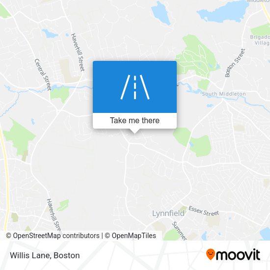 Mapa de Willis Lane