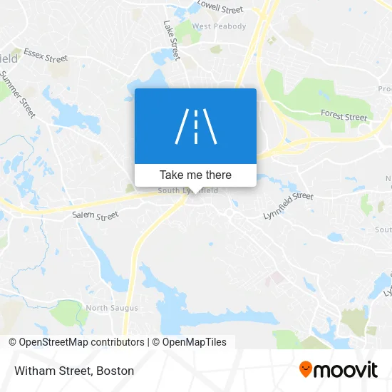 Witham Street map