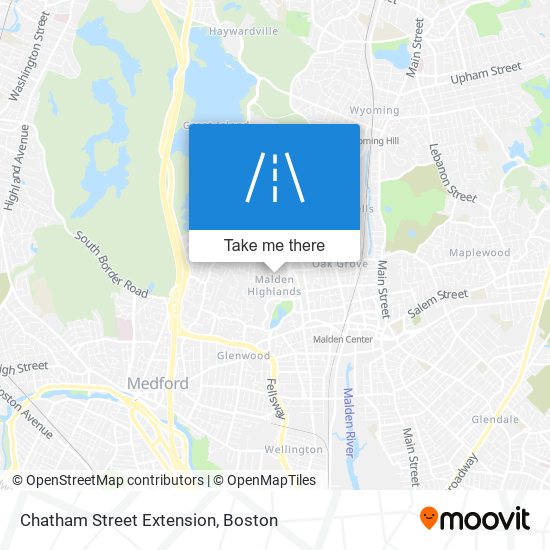 Mapa de Chatham Street Extension