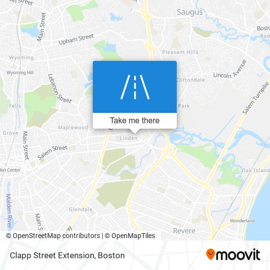 Mapa de Clapp Street Extension
