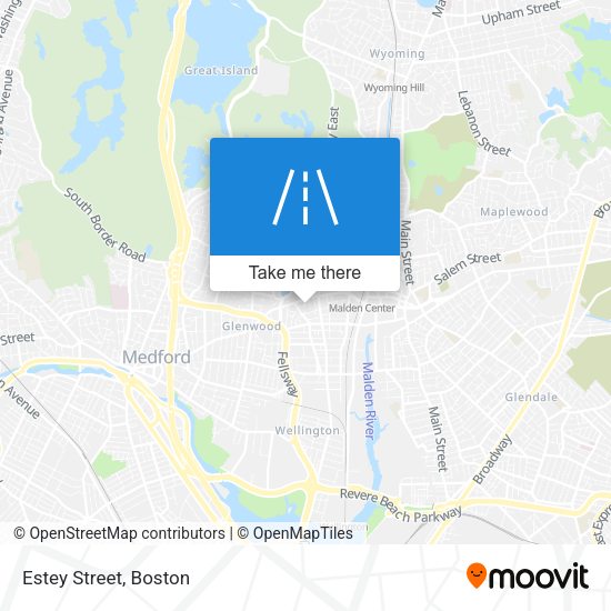 Mapa de Estey Street