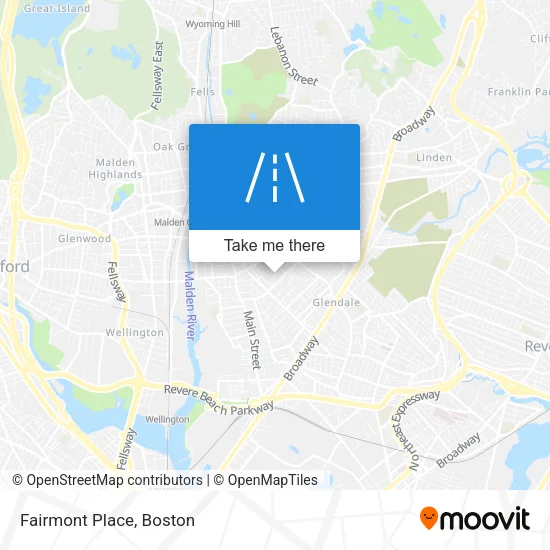 Fairmont Place map