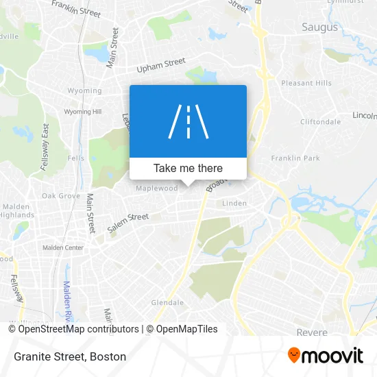 Granite Street map