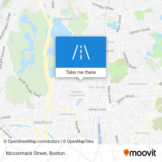 Mapa de Mccormack Street