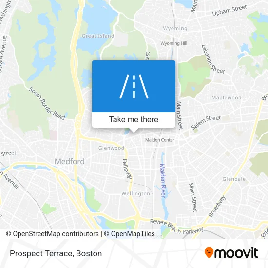 Prospect Terrace map