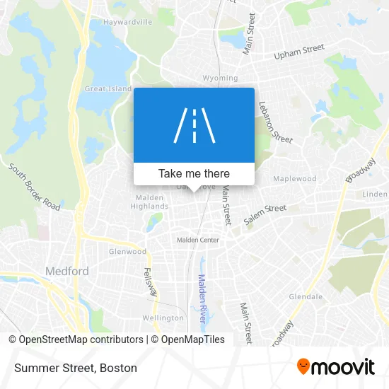 Summer Street map