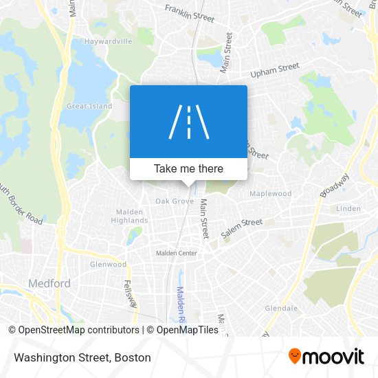 Mapa de Washington Street