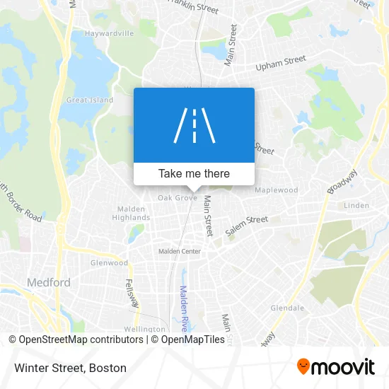 Winter Street map