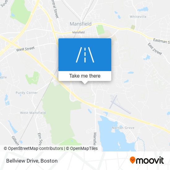 Mapa de Bellview Drive