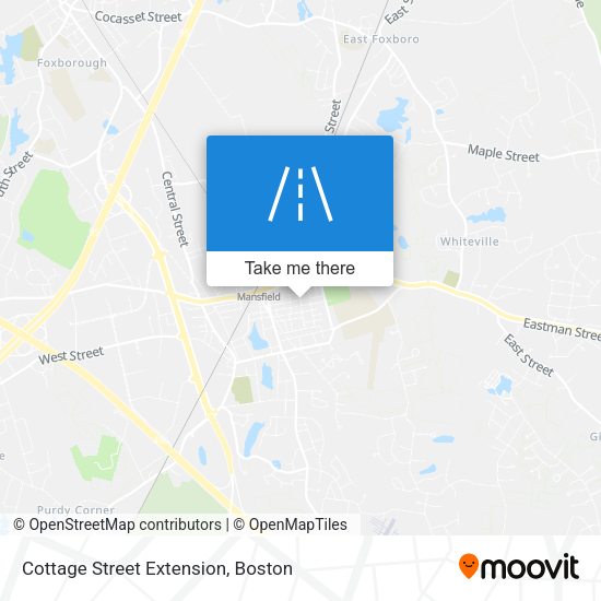 Cottage Street Extension map