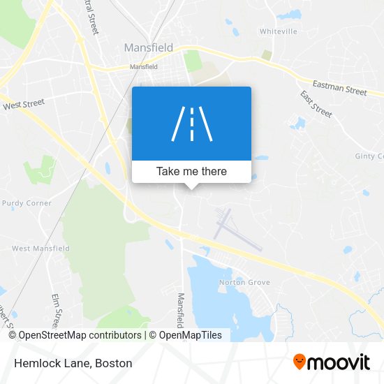 Mapa de Hemlock Lane