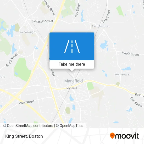 King Street map