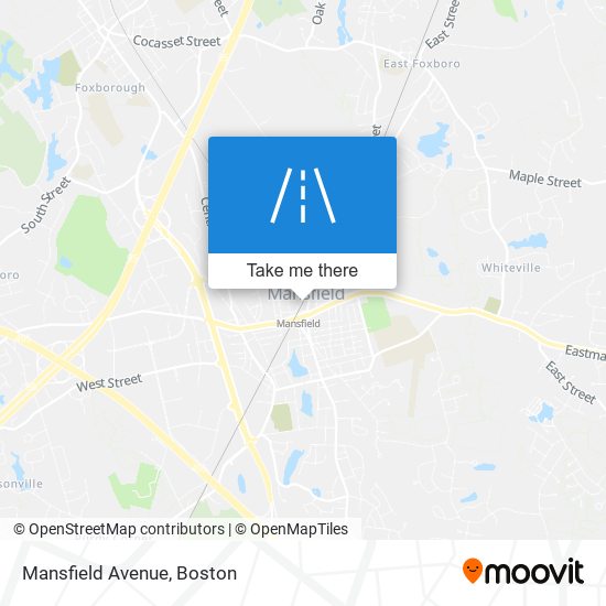 Mansfield Avenue map
